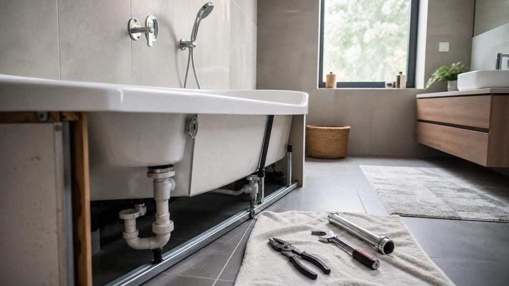 Bonde baignoire : diamètre, vidage et remplacement sans fuite