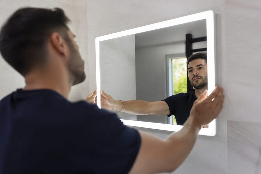 Changer LED miroir salle de bain : diagnostic et remplacement sans erreur