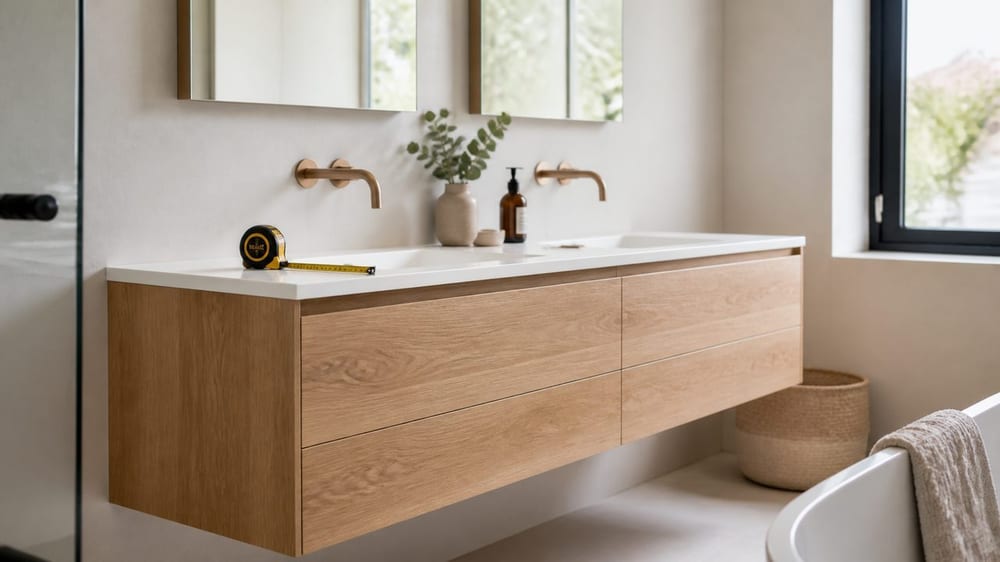 Hauteur de vasque salle de bain: les bonnes cotes pour une pose confortable