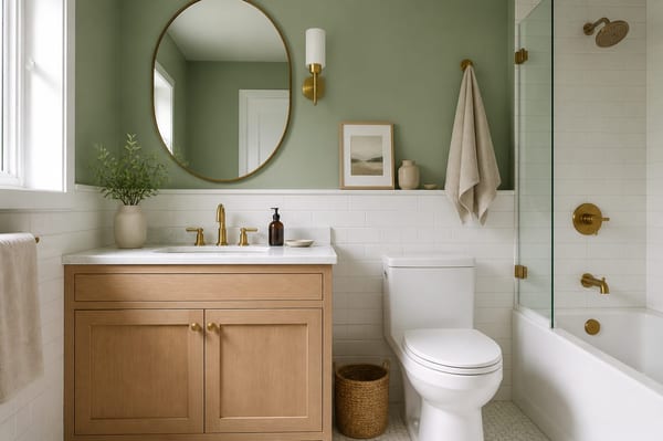Couleur salle de bain peinture : le guide 2026 pour choisir la bonne teinte