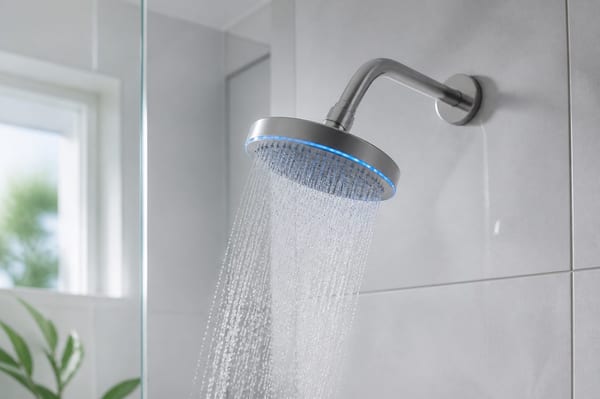 Pommeau de douche connecté : 5 raisons d'en installer un en 2026