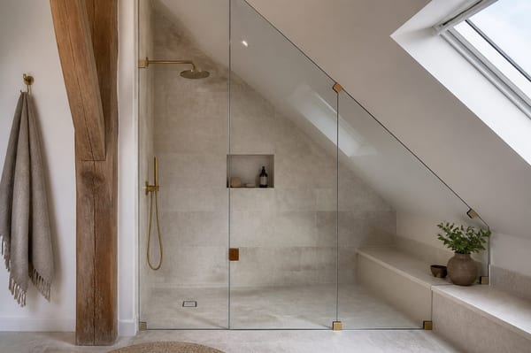 Paroi douche sous pente : 7 repères décisifs pour un projet réussi